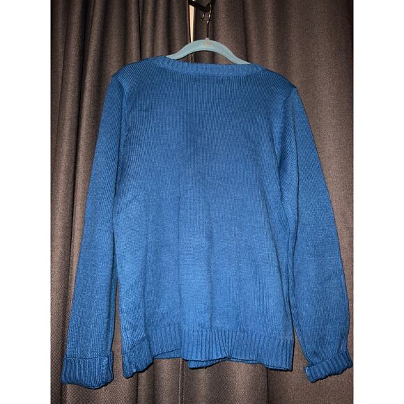 Ugly Christmas Sweater Xmas Size Medium Cat - Picture 3 of 3